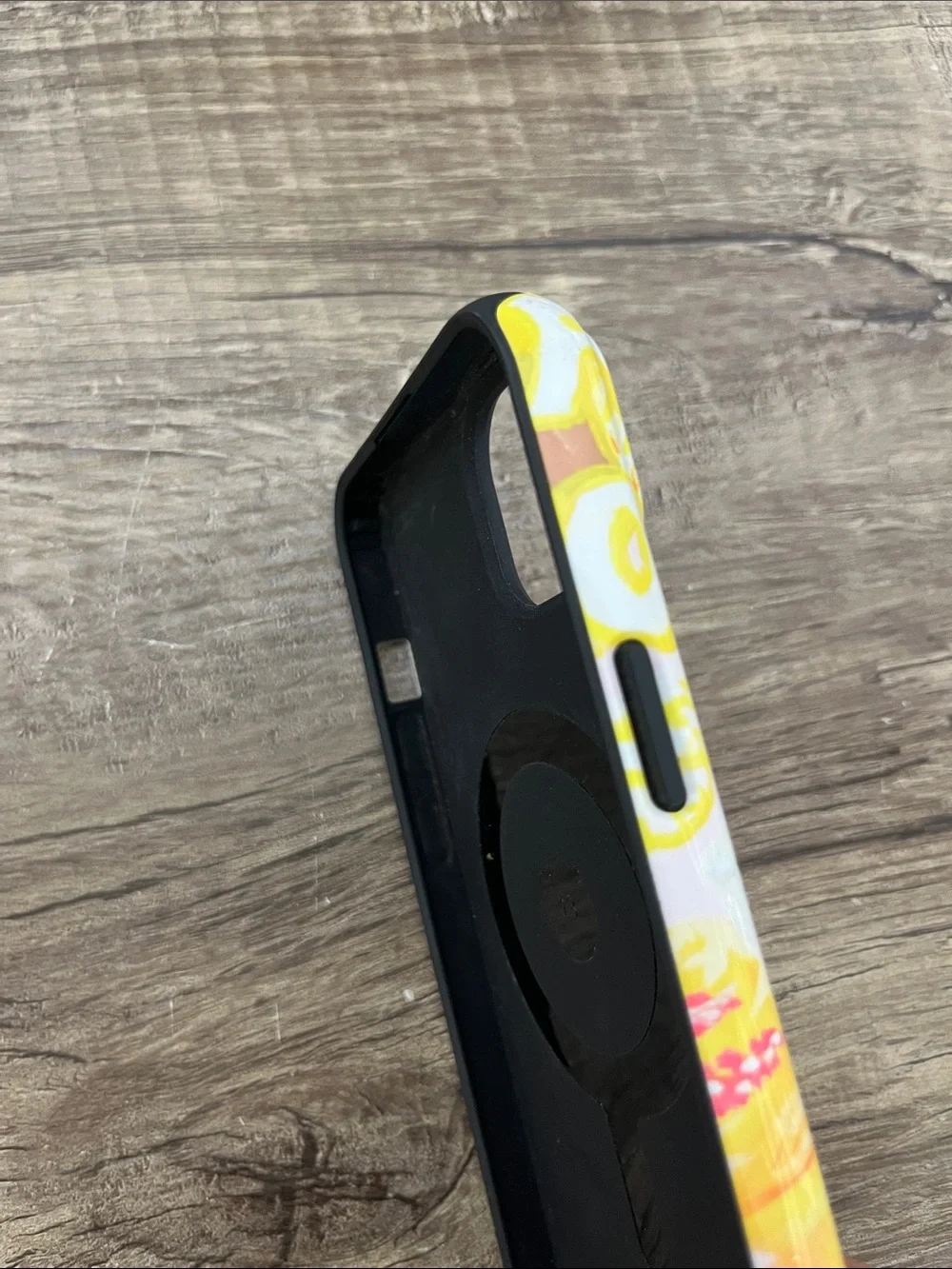 Don't Sweat It Leopard Print Phone Case - Pink & Yellow